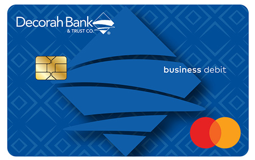 Decorah Bank business debit card